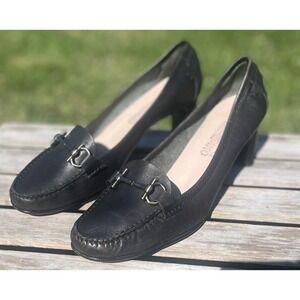Salvatore Ferragamo Shoes Womens Size 10 B Gancini Bit‎ Loafer Pumps Made Italy